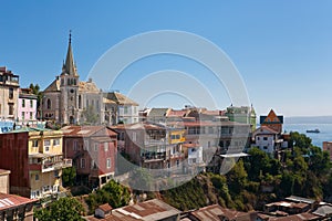 Area of Valparaiso, Chile photo