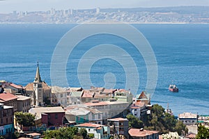 Area of Valparaiso, Chile photo