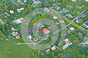 Areal view of a settlement photo