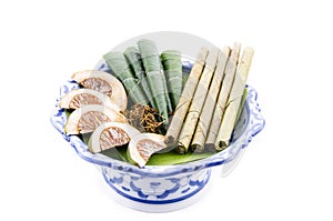 Areca nut, betel nut chewed with the leaf is mild stimulant.