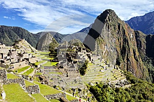 Arechological City Machu Pichu World Heritage Site, Peru