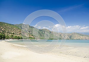 Areia branca beach near dili east timor