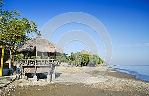 Areia branca beach near dili east timor