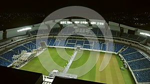 Arena das Dunas soccer stadium Aerial view in city of Natal, the capital of Rio Grande