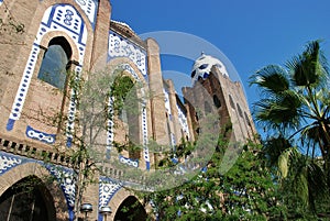 Arena for Spanish bullfighting photo