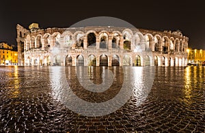 Arena, Verona amphitheatre in Italy photo