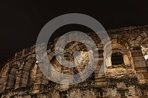 Arena Verona night