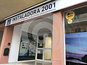 This is the Arenal beach at morning