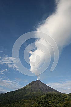 Arenal volcano in Costa Rica