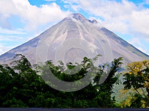 Arenal volcano in Costa Rica photo