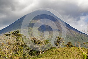 The Arenal Volcano in La Fortuna, Costa Rica