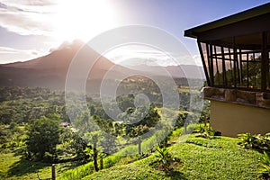 Arenal volcano photo