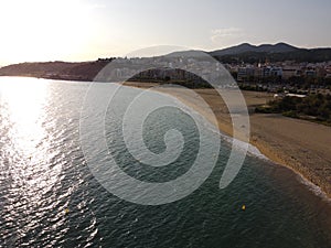 Arenys de Mar Beach Spain photo