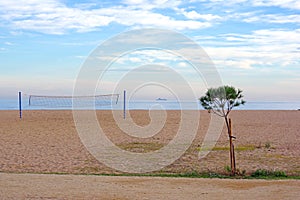 Arenys de Mar beach, Spain photo