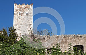 Areopoli village of Mani in Greece