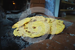 Arepas de Maiz Corn Cakes Colombia photo