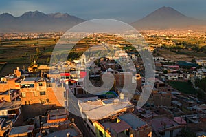 Arequipa Peru from Sachaca