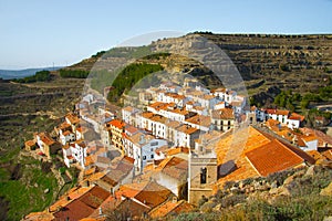 Ares del Maestrat medieval historic village, Spain photo