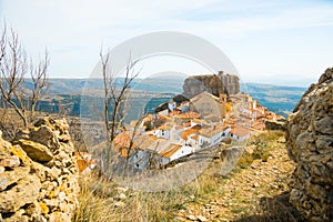 Ares del Maestrat historic village, Spain photo