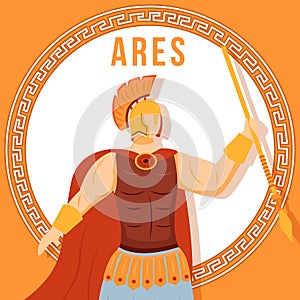 Ares orange social media post mockup