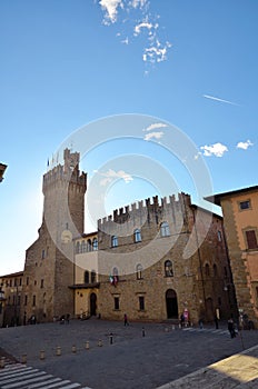 Arezzo, medieval town in Tuscany, Italy