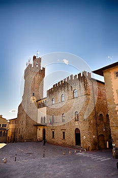 Arezzo, medieval town in Tuscany, Italy