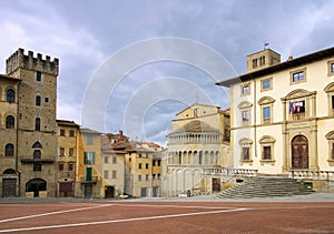 Arezzo Piazza Grande photo
