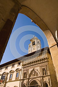 Arezzo Tuscany, Piazza Grande photo