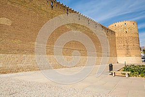 The Arg of Karim Khan, or Karim Khan Citadel, built as part of a complex during the Zand dynasty by Karim Khan. It is rectangular