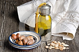 Argan oil and fruit