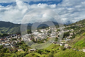Argelia, Antioquia / Colombia - November 20, 2021. Officially Algeria de MarÃÂ­a, is a municipality of Colombia, located in the photo