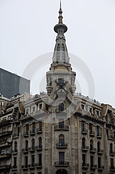 Argentina, Buenos Aires, famous old Confiteria El Molino building on Congreso Square after it's renovation photo
