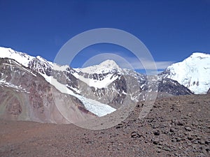 Argentina - Famous peaks - Hiking in Cantral Andes - Peaks around us - Pico Polaco photo