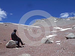 Argentina - Famous peaks - Hiking in Cantral Andes - Peaks around us - To the Summit of La Ramada