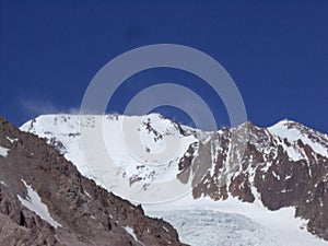 Argentina - Famous peaks - Hiking in Cantral Andes - La Messa photo