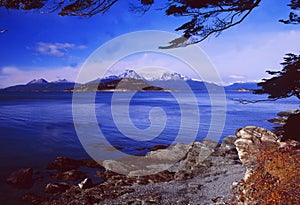 Argentina: Lake in Los Glaciares National Park in Fireland