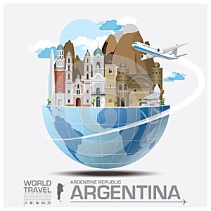 Argentina Landmark Global Travel And Journey Infographic