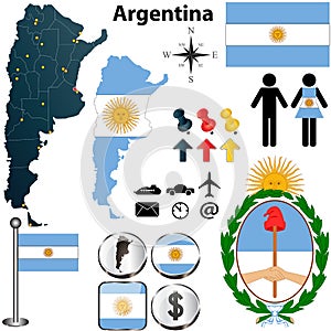 Argentina map