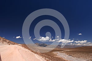 Argentina San Antonio de los Cobres a panoramic view of the Andes mountain range photo