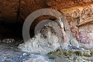 Argentina Santa Cruz The caves of the Pinturas River keep works made by the Tehuelche Indians and their ancestors. Its age is 9, photo