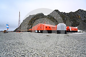 Argentine Antarctic Research Station, Base Naval Orcadas, Laurie Island, one of the South Orkney Islands photo