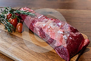 Argentine cut of meat called Vacio photo