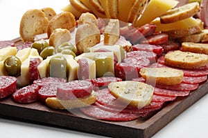 Argentine deli table (picada) photo