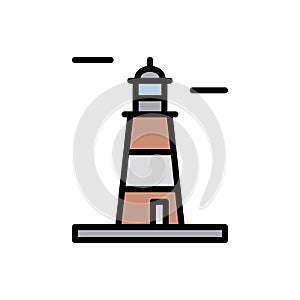 Argentine, lighthouse icon. Simple color with outline vector elements of pharos icons for ui and ux, website or mobile application