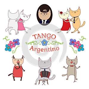 Argentine tango design elements