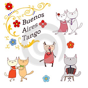 Argentine tango design elements