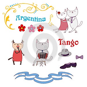 Argentine tango design elements