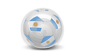 Argentinian flag soccer ball