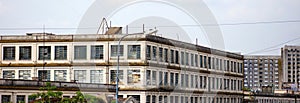 Argentinian old work buildings in poor side of Buenos Aires City