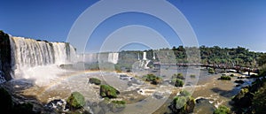 Argentinian side of Iguassu Falls